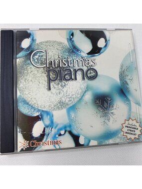 Christmas Piano Album Compilation 2006 CD Printable Lyric Booklet Holiday Music